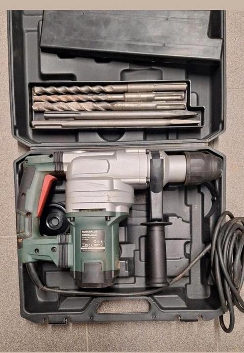 Marteau Perforateur Pro POWERPLUS POWP3030 10 J, Doe-het-zelf en Bouw, Gereedschap | Boormachines, Zo goed als nieuw, Ophalen of Verzenden