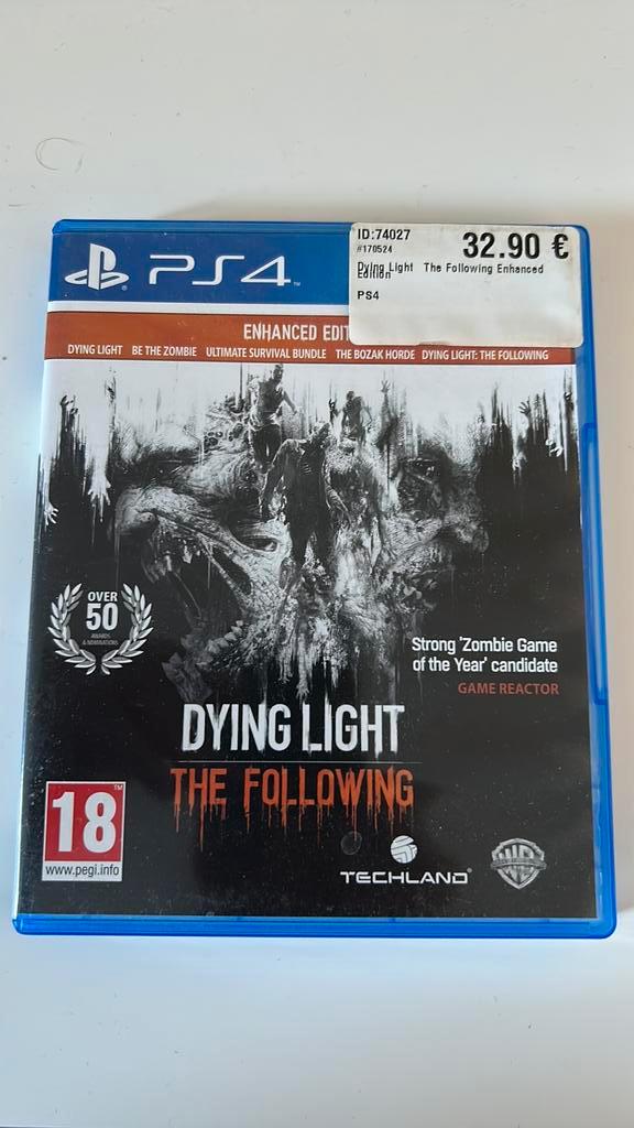 Dying Light : The Following - Enhanced Edition, Consoles de jeu & Jeux vidéo, Jeux | Sony PlayStation 4, Aventure et Action, À partir de 18 ans