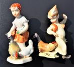 Set van 2 porseleinen figuren van Herend, Antiek en Kunst, Ophalen of Verzenden