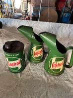Oliekannen castrol, Collections, Boîte en métal, Enlèvement, Utilisé, Autre, Autres marques
