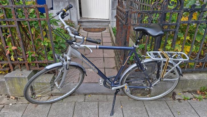 Herenfiets merk Bikkel - 7 versnellingen - frame 63 cm, Fietsen en Brommers, Fietsen | Heren | Herenfietsen, Gebruikt, Overige merken