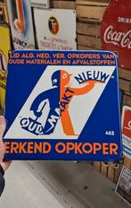 Emaille Bord - Erkend Opkoper, Ophalen of Verzenden, Nieuw, Reclamebord