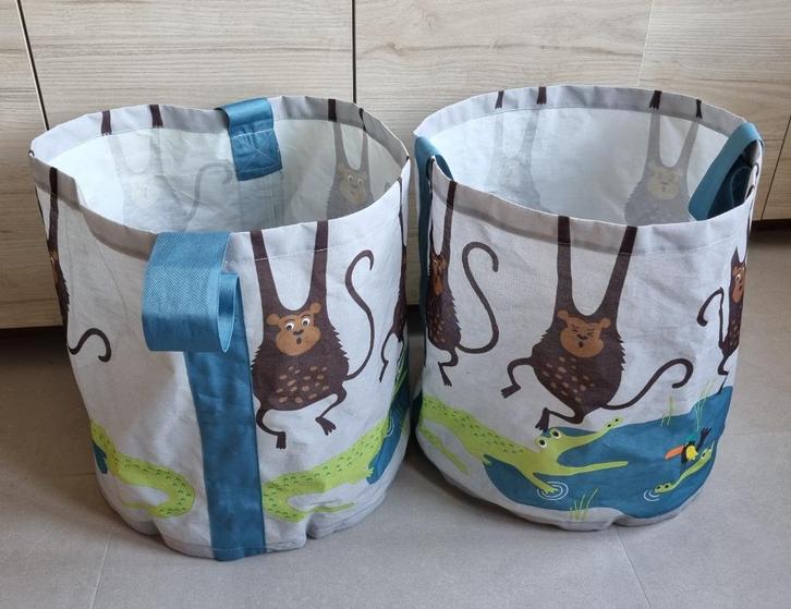 Opbergtassen Djungelskog Ikea, Kinderen en Baby's, Kinderkamer | Inrichting en Decoratie, Gebruikt, Overige typen, Ophalen of Verzenden