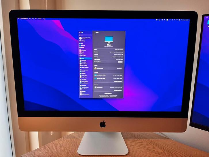 iMac 27" desktop 5K Retina 1TB SSD, Computers en Software, Apple Desktops, Zo goed als nieuw, iMac, SSD, Ophalen