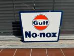Gulf emaille reclame bordje, Ophalen of Verzenden
