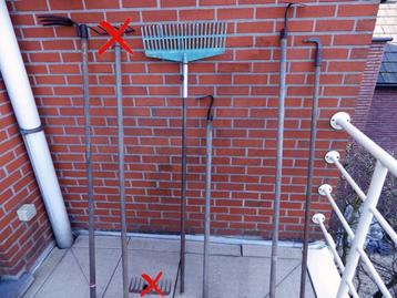 Assortiment gebruikt Hand-Tuingereedschap beschikbaar voor biedingen
