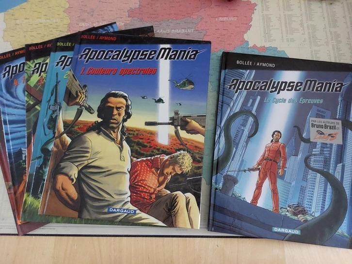 APOCALYPSE MANIA - Lot Série complète (5 vol + INT) - TTBE, Boeken, Stripverhalen, Zo goed als nieuw, Complete serie of reeks
