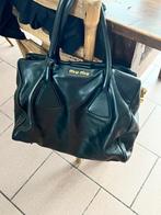 Sac en cuir miu miu, Handtassen en Accessoires, Ophalen, Gebruikt, Zwart, Handtas