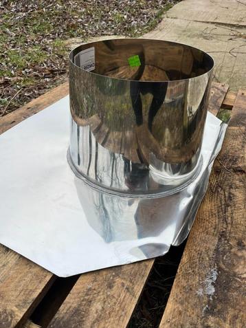 Solin plat en inox, Enlèvement, Utilisé, Extracteur