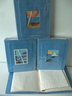 ALBUM MULBERRY GESCHEPT PAPIER BLAUW NIEUW, Audio, Tv en Foto, Fotoalbums en Accessoires, Ophalen of Verzenden, Nieuw, Fotoalbum