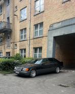 MERCEDES 300sel LONG oldtimer, Auto's, Mercedes-Benz, Automaat, Achterwielaandrijving, Zwart, Leder
