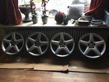 Mooie set 18” alu Mercedes velgen , met/zonder banden beschikbaar voor biedingen