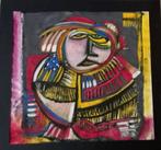 Abstract werk van Fréderique Manley (Fr), Ophalen of Verzenden