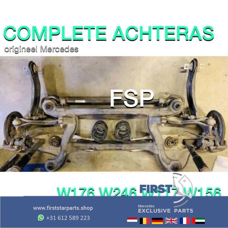 Complete achteras Subframe Mercedes W176 A W246 B W117 CLA W, Auto-onderdelen, Ophanging en Onderstel, Mercedes-Benz, Gebruikt