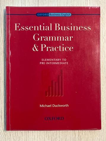 NOUVEAU Manuel Grammaire Anglais Business, Enlèvement ou Envoi, Neuf, Enseignement supérieur, Michael Duckworth