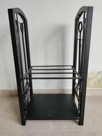 Kachel ijzeren hout blokken rek, Tuin en Terras, Ophalen, Blokken