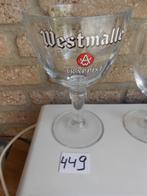 trappist glas Westmalle 2,5€, Verzamelen, Glas en Drinkglazen, Ophalen of Verzenden
