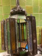 Oosterse hanglamp H 60cm, Ophalen, Glas, Zo goed als nieuw, Minder dan 100 cm