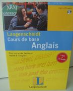 Cours d'anglais de base à Langenscheidt, Livres, Envoi, Neuf