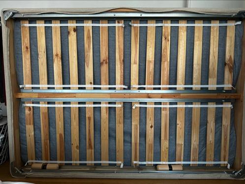 Ikea Espevar boxspring beige - 140x200 -  propere staat, Huis en Inrichting, Slaapkamer | Matrassen en Bedbodems, Zo goed als nieuw