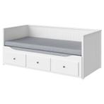 IKEA HEMNES witte slaapbank voor twee personen, Huis en Inrichting, Ophalen, Gebruikt, Wit, Tweepersoons