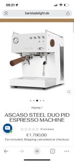 Ascasso duo pid espresso machine, Ophalen, Zo goed als nieuw