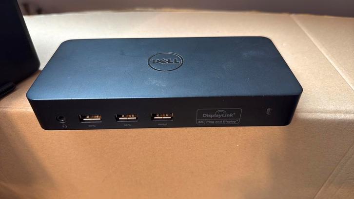 Dell D3100 docking station, Computers en Software, Dockingstations, Gebruikt, Docking station, Laptop, Ophalen