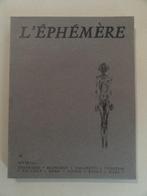 L'éphémère 16 Hiver 1970, revue d'art, Tal Coat, Envoi, Utilisé, Peinture et dessin