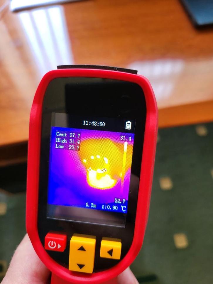 HX-1 LCD digitale thermische camera IR-infraroodbeeld, Doe-het-zelf en Bouw, Meetapparatuur, Nieuw, Temperatuur, Ophalen of Verzenden