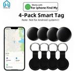 4 stuks Smart tag draadloze A Tracker voor de "Find My" app, Ophalen of Verzenden, Nieuw, Bescherming, Apple iPhone