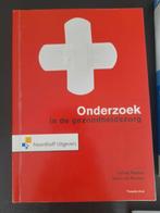 Onderzoek in de gezondheidszorg, Boeken, Ophalen of Verzenden, Zo goed als nieuw, Hoger Onderwijs