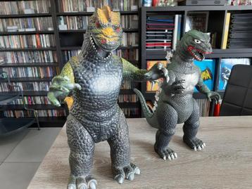 2 gros godzillas, Enlèvement ou Envoi, Comme neuf, Film, Figurine ou Poupée