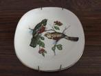 Oud bordje met wand bevestiging afbeelding vogels, Antiek en Kunst, Ophalen of Verzenden