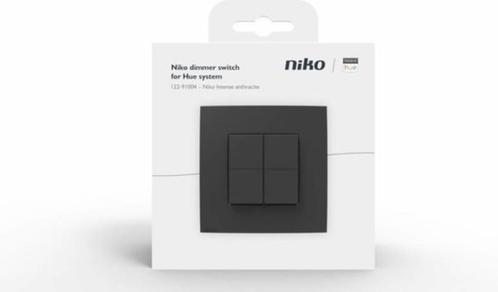 Variateur Niko pour Philips Hue - Anthracite intense, Bricolage & Construction, Électricité & Câbles, Neuf, Interrupteur, Interrupteur