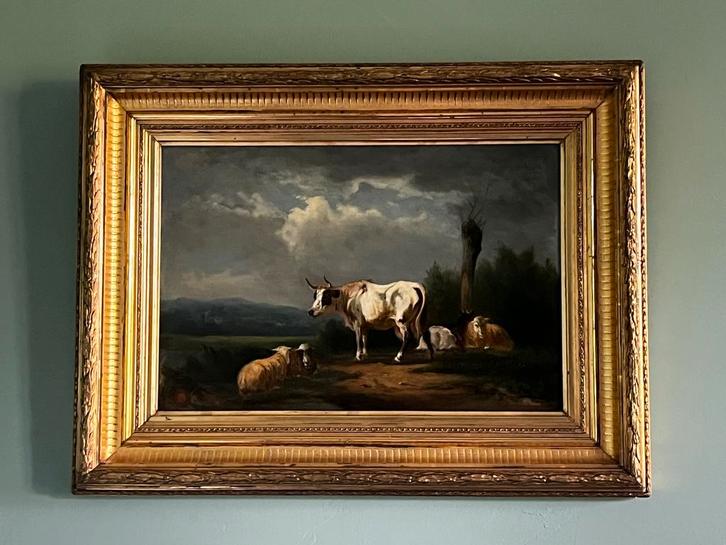 Eugene Verboeckhoven, Antiek en Kunst, Kunst | Schilderijen | Klassiek, Ophalen of Verzenden