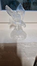 Aigle en verre  sur pied, Antiquités & Art, Antiquités | Verre & Cristal, Enlèvement