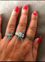 Zilveren ringen, Handtassen en Accessoires, Ringen, Zo goed als nieuw