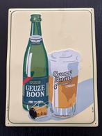 Metalen bord Oude Geuze Boon, Ophalen, Zo goed als nieuw