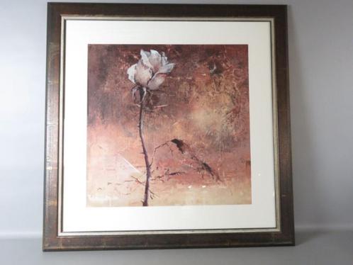 Alone II (87x87cm) - Heleen Vriesendorp, Antiek en Kunst, Kunst | Schilderijen | Abstract, Ophalen of Verzenden