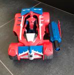 Spiderman schietauto mt 1 spiderman figuur en kogel., Kinderen en Baby's, Speelgoed | Actiefiguren, Ophalen of Verzenden