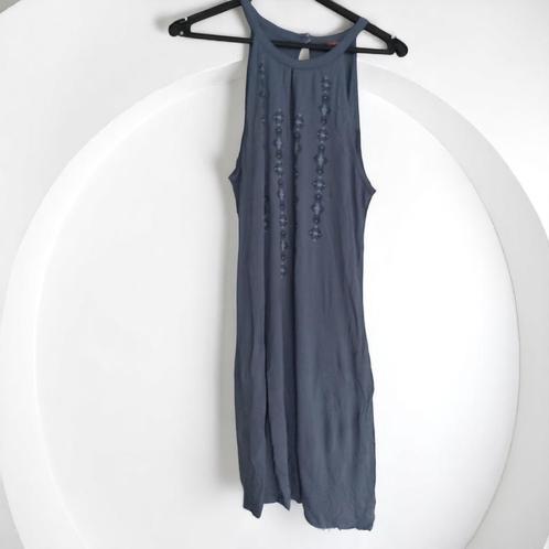 Buffalo London stretchy zomer jurk blauw 42, Kleding | Dames, Jurken, Zo goed als nieuw, Maat 42/44 (L), Blauw, Knielengte, Verzenden