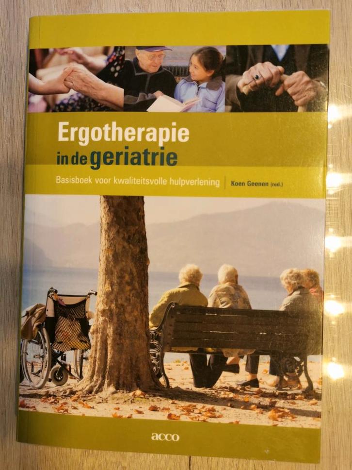 Ergotherapie in de geriatrie, Boeken, Wetenschap, Zo goed als nieuw, Ophalen of Verzenden