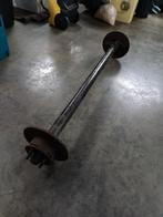 As voor aanhanger of kar, Ophalen