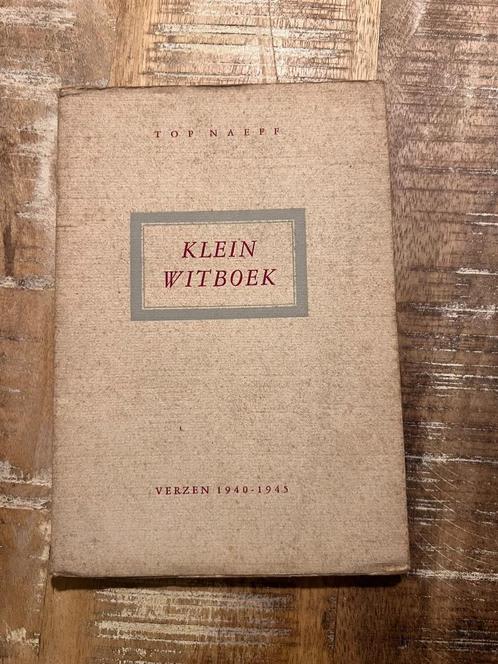 Klein witboek - Top Naeff (verzen 1940 - 1945), Boeken, Gedichten en Poëzie, Gelezen, Eén auteur, Ophalen of Verzenden