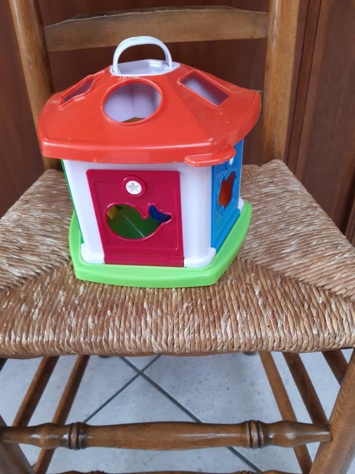 Chicco Sleutelhuisje - Vormenstoof, Kinderen en Baby's, Speelgoed | Educatief en Creatief, Zo goed als nieuw, Ophalen
