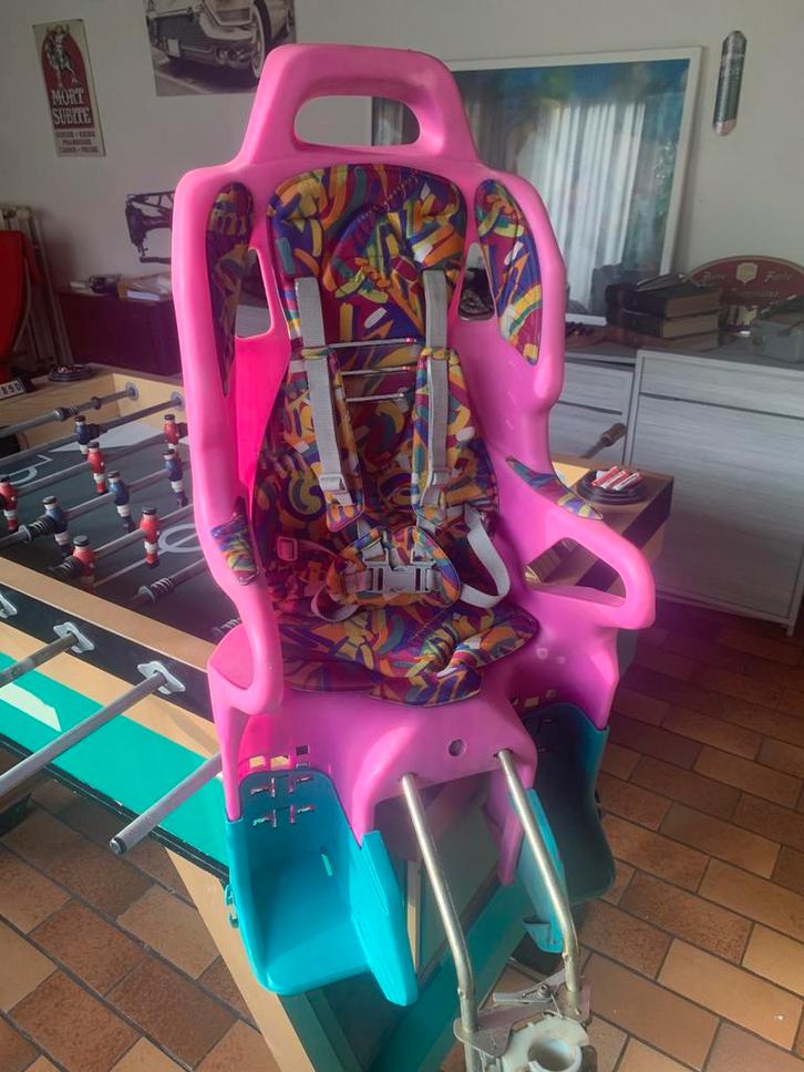 Siège vélo porte bébé vintage 90’s TÜV QUALITÉ, Vélos & Vélomoteurs, Accessoires vélo | Sièges de vélo, Comme neuf, Enlèvement
