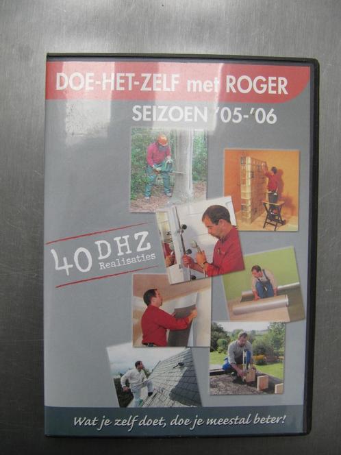 2 DVD's van Doe-het-zelf met Roger, Cd's en Dvd's, Dvd's | Documentaire en Educatief, Zo goed als nieuw, Overige typen, Alle leeftijden