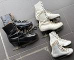 Witte en zwarte schaatsen, Sport en Fitness, Schaatsen, Ophalen, Zo goed als nieuw