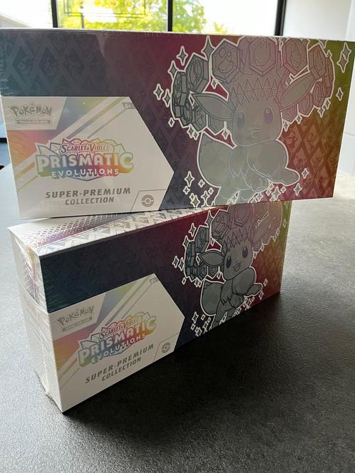 Prismatic Evolution Ultra Premium Collections Sealed, Hobby en Vrije tijd, Verzamelkaartspellen | Pokémon, Nieuw, Boosterbox, Foil
