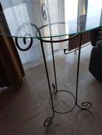 Table haute fer forger, Maison & Meubles, Enlèvement ou Envoi, Comme neuf